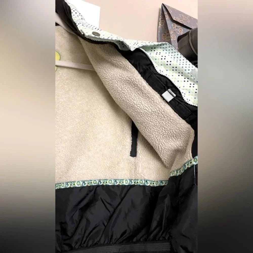 Burton Girls Youth Jacket Snowboard Ski Fleece Lined Size Large